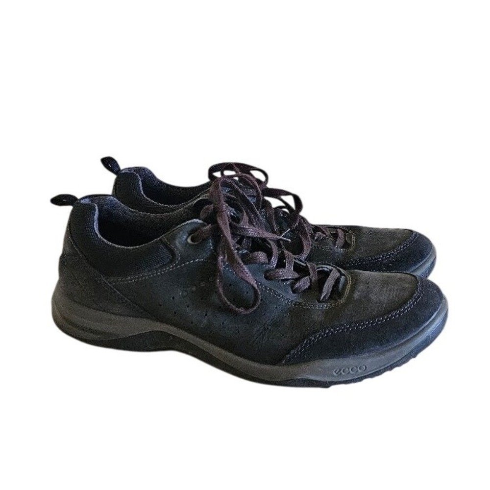 ECCO Men's Espinho Speed Lace GTX Black Leather Hiking Shoes Size EU 44 US 11